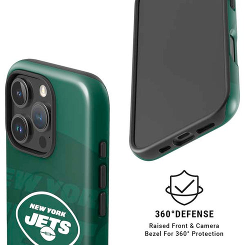 NFL New York Jets Double Vision iPhone 16 Pro Magsafe Impact Case